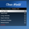 [清理世界菜单]Clean World Menu