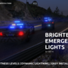 [更亮的应急灯（简称警灯增强）]Brighter Emergency Lights